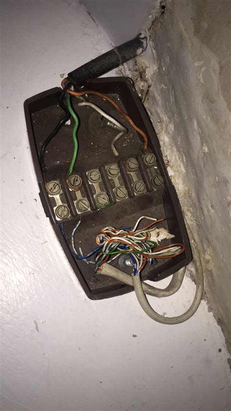 old bt junction box wiring|old telephone junction box.